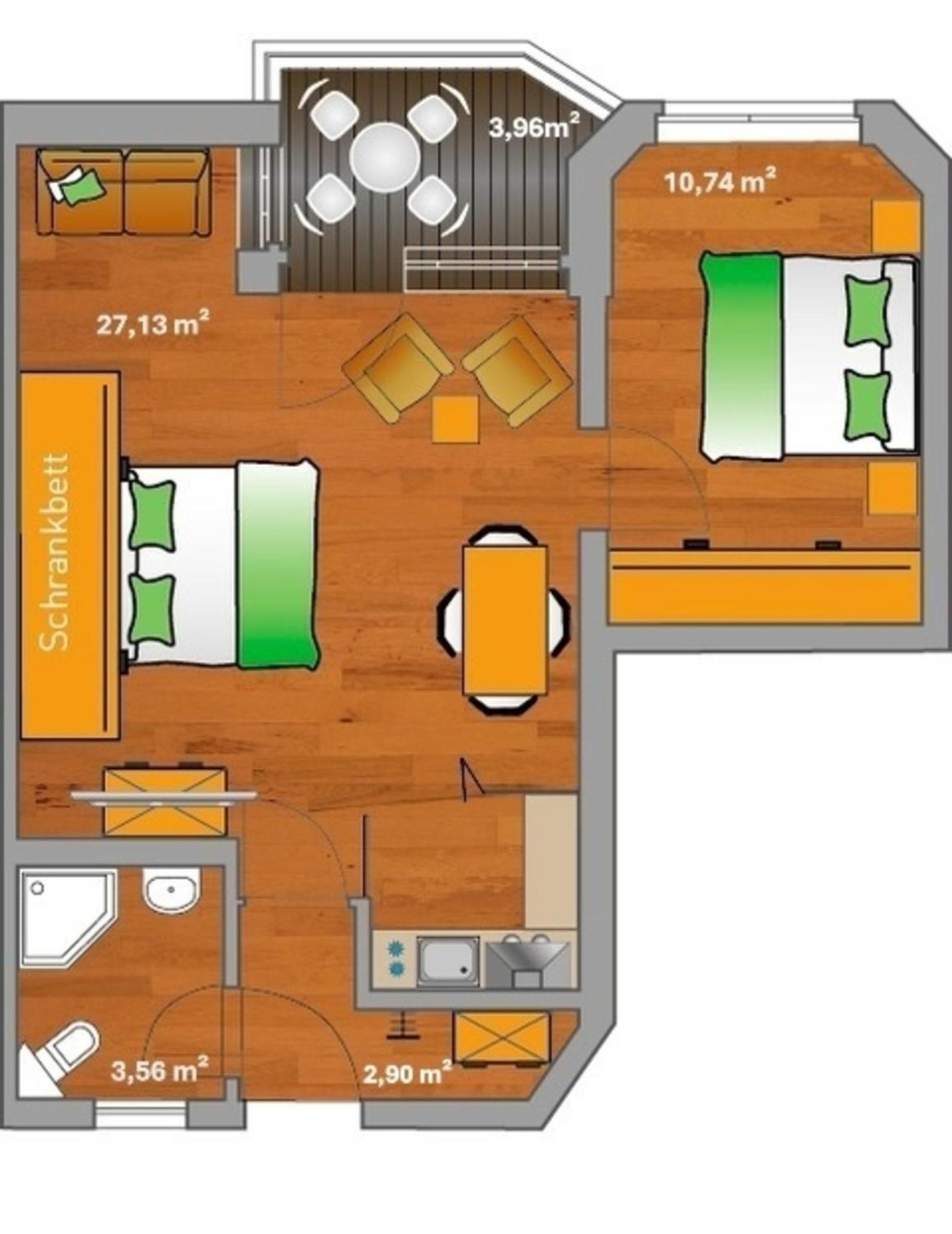 Апартаменты Ancora Marina Haus 1 Nr 04, Typ 2 Нойштадт  Экстерьер фото